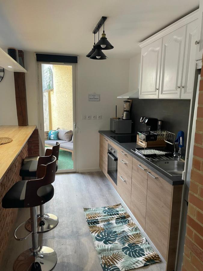 Appartement En Rez De Jardin Tout Equipe Fleurance Exterior foto